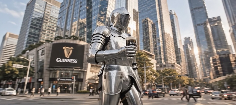Guinness characters hit China's streets